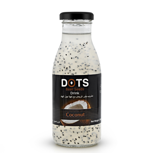 "Dots" Basil seeds Drink Coconut