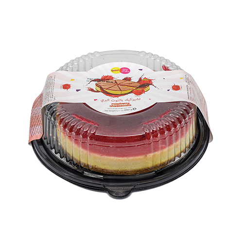 Feast Eco Raspberry Cheese Cake 650gm