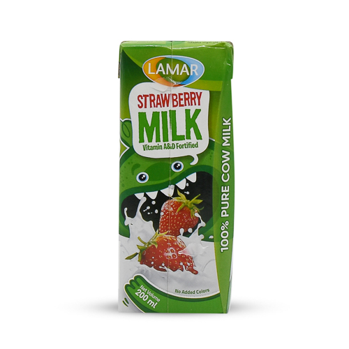 LAMAR Strawberry Flavored Milk 200MI