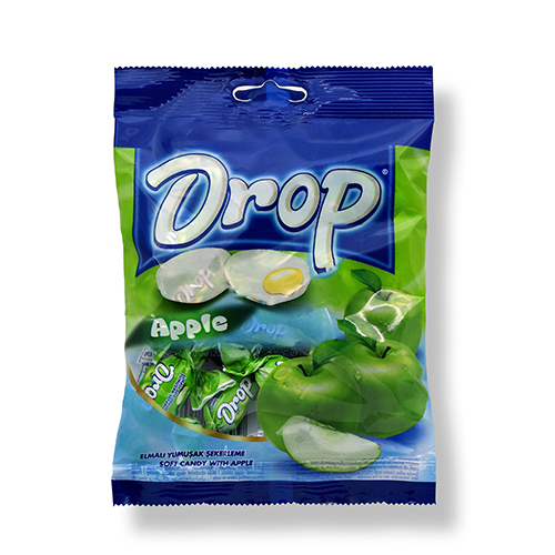 DROP Soft Candy (Apple) Bag 90g(1*24) (5602)