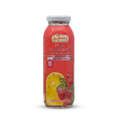 La juice Pink Lemonade (Lemon-Strawberry-Apple) 250ml