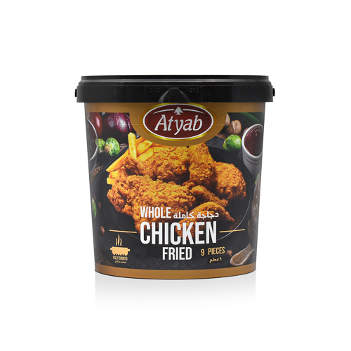 Atyab - Whole Chicken Original bone in 9 Pcs