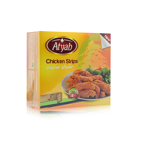 Atyab - Chicken Strips 1 kg