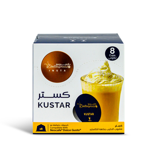 Dallaspresso  Kustar  - New 8 Karak capsule per pack