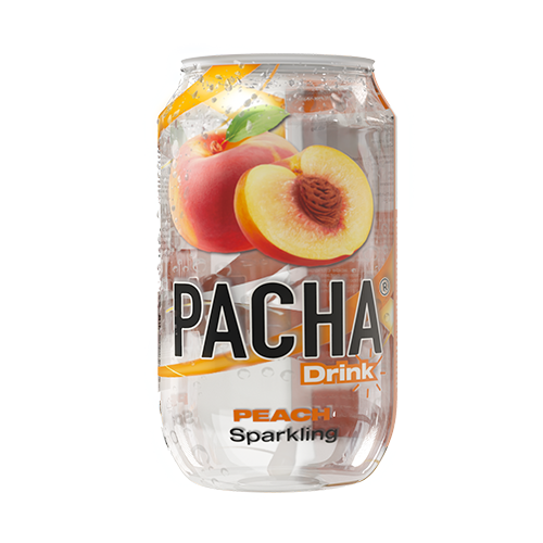 Pacha Sparkling Peach Drink 330ml