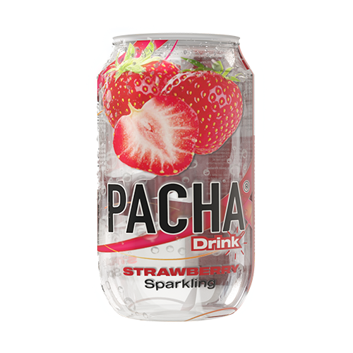 Pacha Sparkling Strawberry Drink 330ml