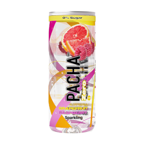 Pacha ZERO Grapefruit & Raspberry Flavor 250ml