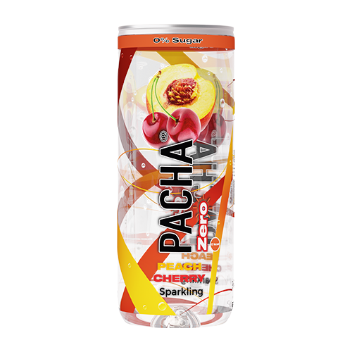 Pacha ZERO Peach & Cherry Flavor 250ml