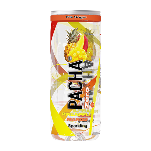 Pacha ZERO Pineapple & Mango Flavor 250ml