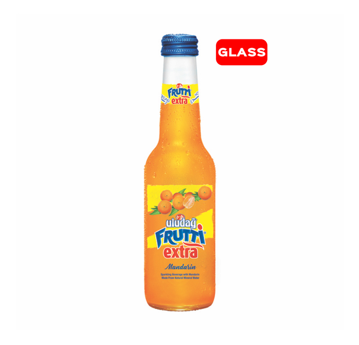 Uludag Frutti Extra Mandarin - 250ml (Glass Bottles)