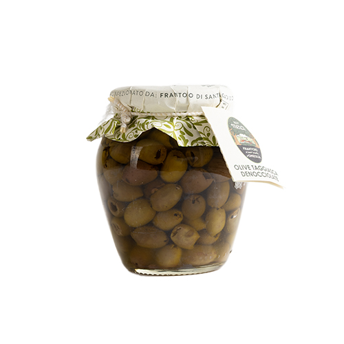Mela Taggiasca Olives Pitted In Extra Virgin Olive Oil 29% 260Gm