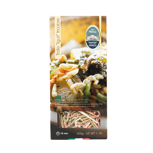 Tricolour Trofie "Ligurie" Pasta 500Gm