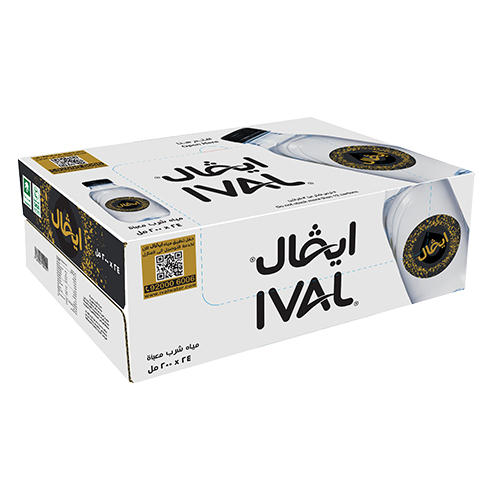 Ival Water (Drop) - 200ml (1x24)pcs