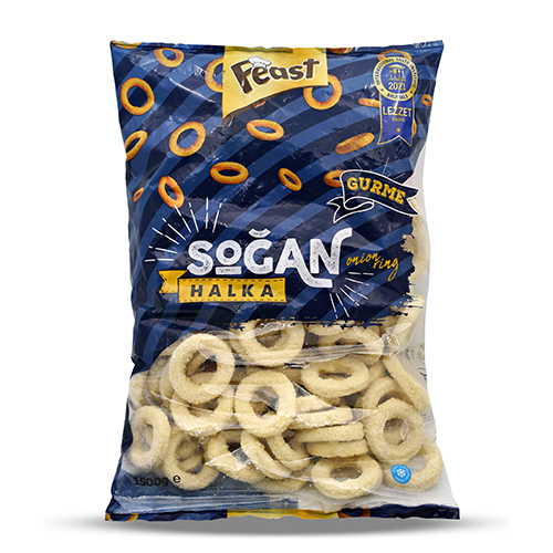 Food & Fruits | FEAST IQF ONION RINGS 6*1,5 KG
